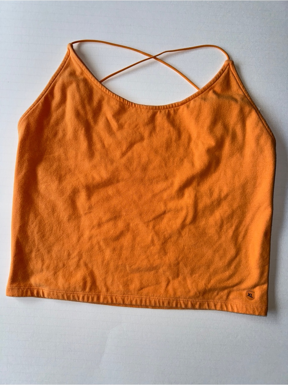 American Eagle Orange Strappy Tank - Picture 2 of 3
